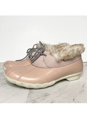 Sperry Saltwater Faux Fur Lined Boot 8